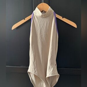 Yumiko Noe Leotard, S, T-mosaic/Wisteria